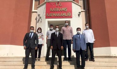 Karkamış Milli Eğitim Müdürü Kendirci'ye Ziyaret