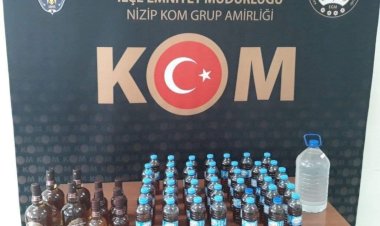 Nizip'te Sahte İçki Operasyonu
