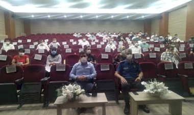 Özel güvenlik görevlileri bilgilendirildi 