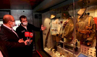 Sarı ve Tanrıöver, Nizip’teki tarihi alanlarda incelemelerde bulundu