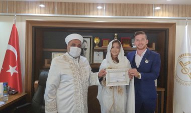 Filipinli Gelin Nizip'te Müslüman oldu