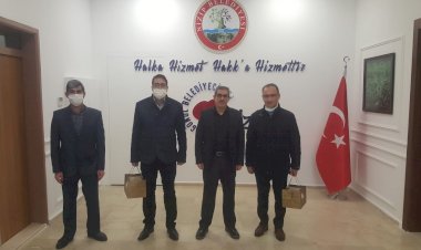 Çölyak Dernek Başkanı’ndan Nizip Belediyesi’ne teşekkür ziyareti