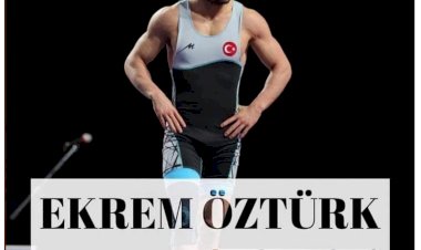 Nizip'li Olan Milli güreşçi Ekrem Öztürk, Avrupa ikincisi oldu