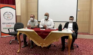 Müftü Çiftçi, çalışanları ile buluştu