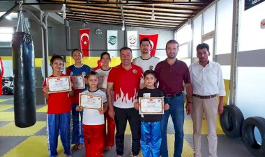 Nizip Gücü Spor Kulübü Şampiyonlara Teşekkür Belgesi 