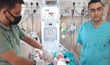 Nizip’te 4 ayda 2. Kez 3’üz bebek sevinci