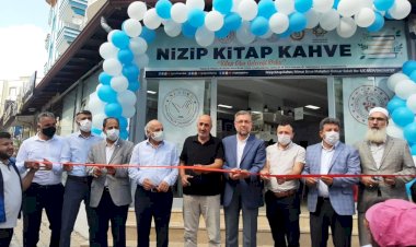 Nizip Kitap Kafe Hizmete Açıldı