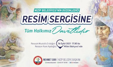 Nizip Belediyesinden resim sergisine davet