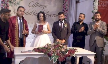 Jiyan Cin ve Orhan Erkılıç, mutluluğa imza attılar