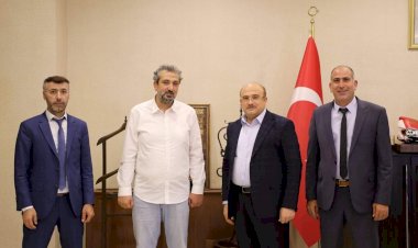 İHH’dan Başkan Sarı’ya ziyaret