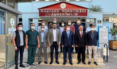 Kaymakam Şahin'den Veda Ziyareti