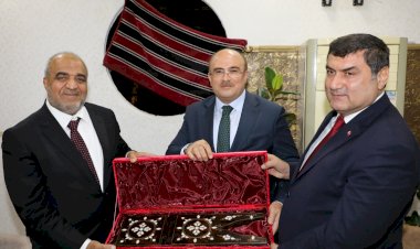 Başkan Sarı’dan Kaymakam Şahin onuruna veda yemeği