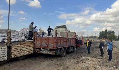 Nizip'te ihtiyaç sahiplerine kömür yardımı
