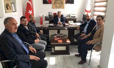 Yeniden Refah Partisi Kızılay'ı Ziyaret Etti