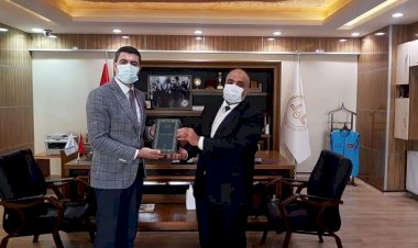 Cumhuriyet Başsavcısı Erkaya, Müftü Çiftçi'yi Ziyaret Etti