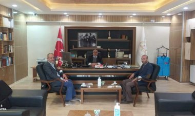 Cerablus Müftüsü Müftü İbrahim'den Müftü Çiftçi'ye Ziyaret