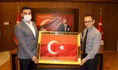 Genç Hayırsever’den Kaymakam Çağlar'a Ziyaret