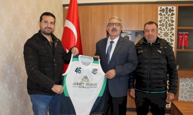 Nizip Gücü Spor Kulübü'nden Milli Eğitim Müdürü Gündeş'e Ziyaret