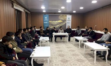 TÜGVA Nizip Temsilciliği Üniversiteli gençlerle buluştu