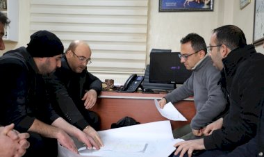 Kaymakam ve Belediye Başkanı kriz masasında