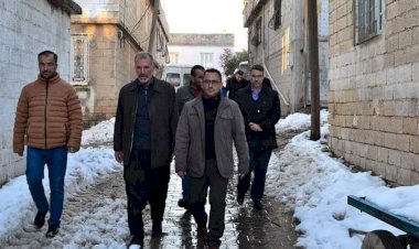 Nizip Kaymakamı Çağlar, incelemelerde bulundu