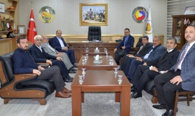 NİZİP KAYMAKAMI OĞUZ ALP ÇAĞLAR BORSAMIZA İADE-İ ZİYARETTE BULUNDU