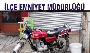 Nizip'te motosiklet hırsızlığı