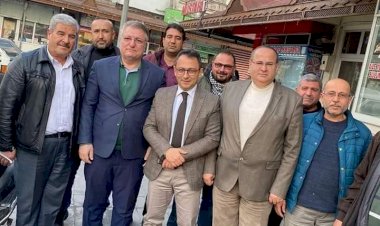 Kaymakam Çağlar'dan MHP'ye Ziyareti