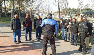 Toplum polisi dolandırıcılık ve hırsızlık konusunda bilgilendirdi