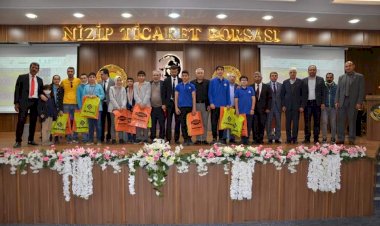 NİZİP TİCARET BORSASI SPONSORLUĞUNDA DÜZENLENEN BİLGİ YARIŞMASI SONA ERDİ