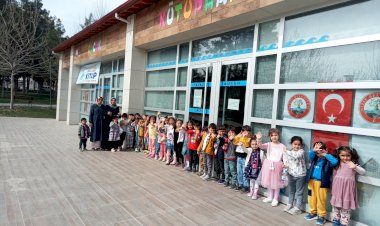 ÖĞRENCİLER OKUMA ETKİNLİĞİNE KATILDI