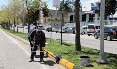 Belediye ekiplerinin sahadaki çalışmaları sürüyor