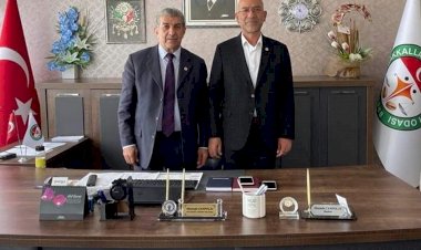 Küspeoğlu’ndan Oda Başkanı Canpolat'a hayırlı olsun ziyareti