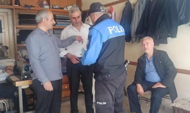 Toplum polisi dolandırıcılık ve hırsızlık konusunda bilgilendirdi