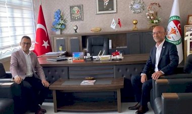 Kaymakam Çağlar’dan Bakkallar ve Sebzeciler Odasına İadeyi Ziyaret