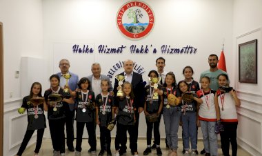 Belediye Başkanı Sarı ‘’spora ve sporcuya desteğimiz sürecektir’’