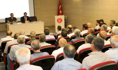 Belediye Başkanı Sarı, Toplulaştırma Toplantısı’na katıldı 