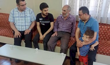 Kaymakam Çağlar'dan acılı aileye ziyaret