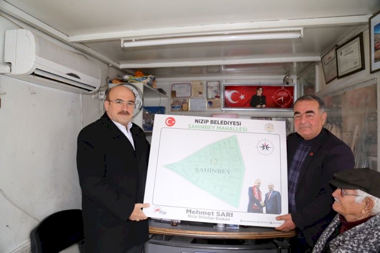 Başkan Sarı’dan muhtarlara ziyaret 