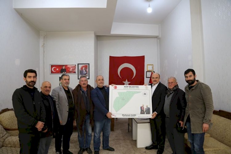 Başkan Sarı’dan muhtarlara ziyaret 