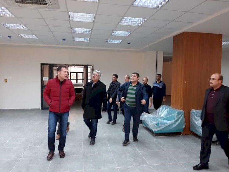 Protokol Nizip’te incelemede bulundu