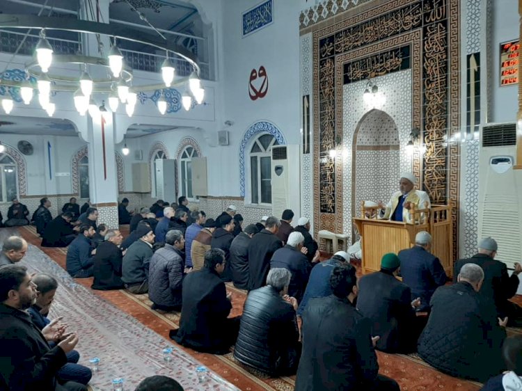 SABAH NAMAZI BULUŞMALARI FATİH SULTAN MEHMET HASTANE CAMİİNDE GERÇEKLEŞTİRİLDİ