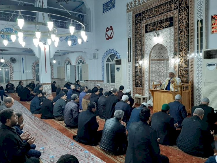 SABAH NAMAZI BULUŞMALARI FATİH SULTAN MEHMET HASTANE CAMİİNDE GERÇEKLEŞTİRİLDİ