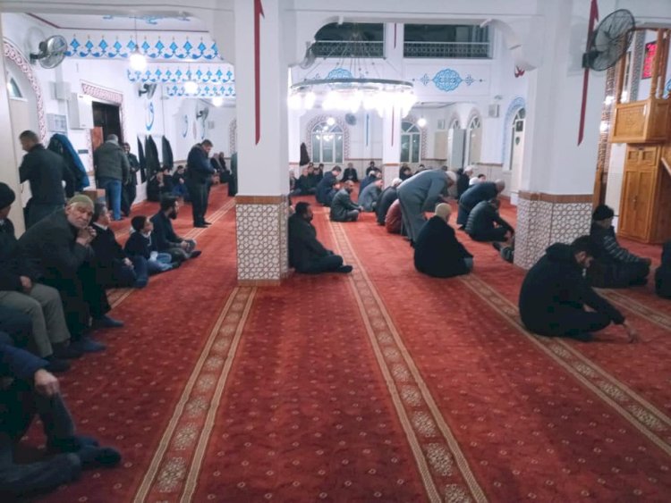 SABAH NAMAZI BULUŞMALARI FATİH SULTAN MEHMET HASTANE CAMİİNDE GERÇEKLEŞTİRİLDİ