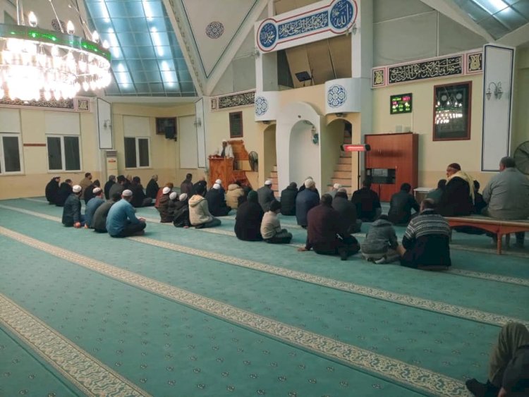 SABAH NAMAZI BULUŞMALARI HACI ZEYNEP KILIÇ CAMİİNDE GERÇEKLEŞTİRİLDİ