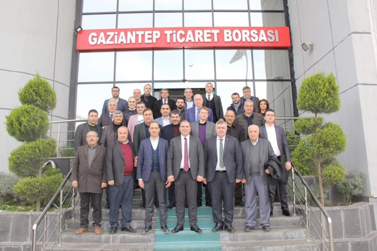 ANTEP FISTIĞI SEKTÖR TEMSİLCİLERİ GTB’DE BULUŞTU