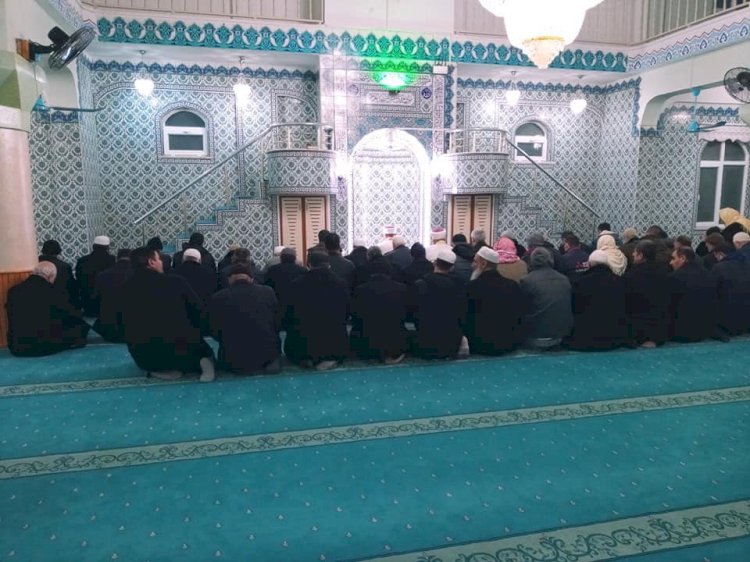SABAH NAMAZI BULUŞMALARI GANİME HATUN CAMİİNDE GERÇEKLEŞTİRİLDİ