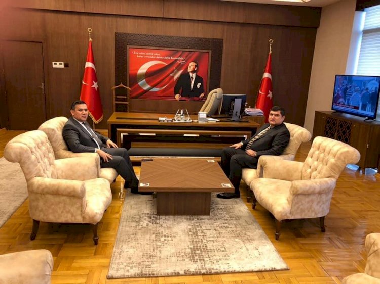Kaymakam Kemal Şahin’e ziyaret