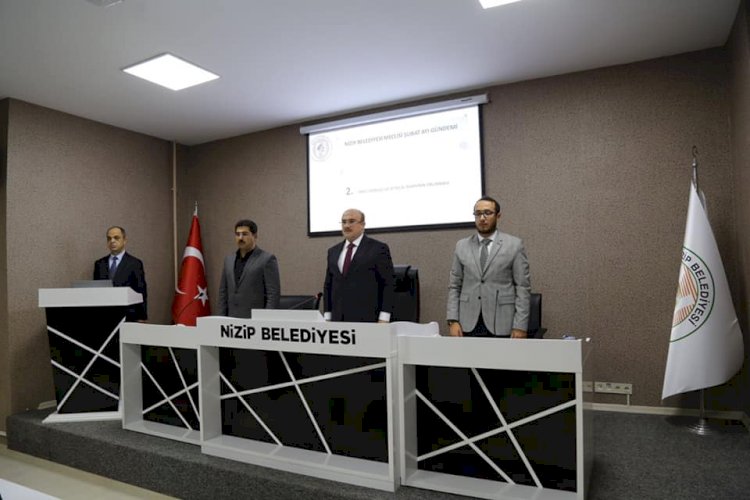 Nizip Belediyesi Meclis Toplantısı yapıldı