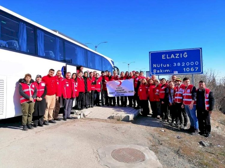 Kızılay’ın Afetzedelere Yardımı Sürüyor